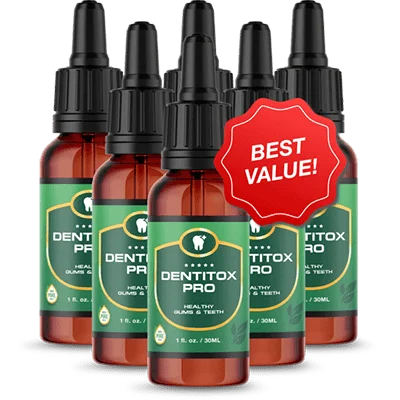 dentitox pro six bottle best value bundle